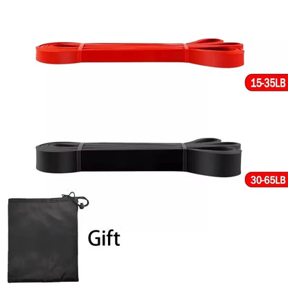 Resistance Bands Exercise Elastic Band Home Yoga Gym Equipment Accessories Sports Power Pull-Up Assist Band Bodybuilding